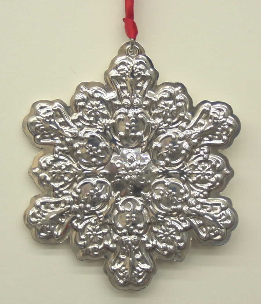 Old Master Snowflake 1991 Snowflake - Boxed by Towle Silver-1