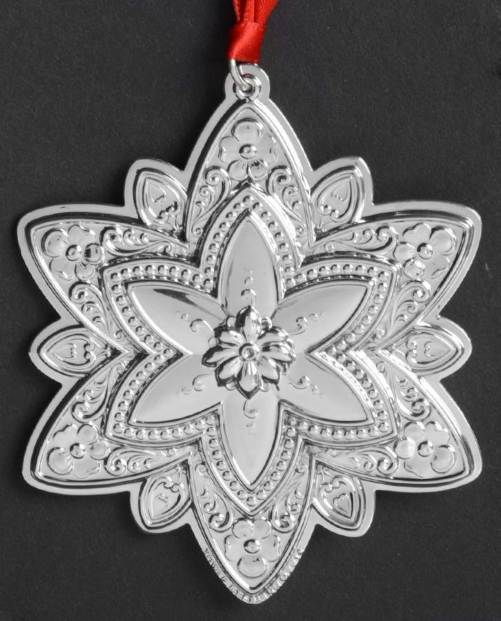 Old Master Snowflake 2014 Snowflake - 3 5/8 Ht - Boxed by Towle Silver-1