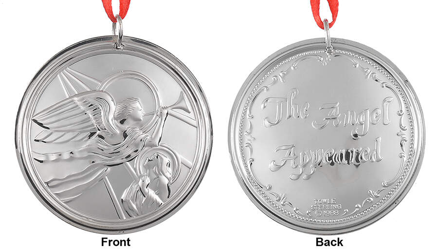 Story of Christmas The Angel Appeared - No Box by Towle Silver-1