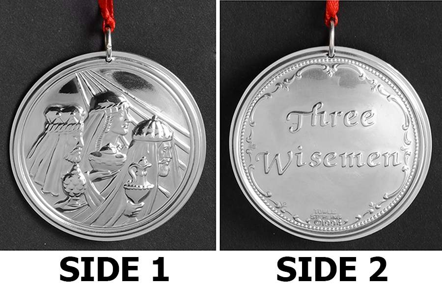 Story of Christmas Three Wisemen - Boxed by Towle Silver-1