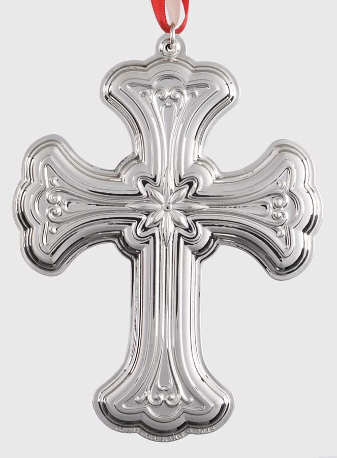 Christmas Cross 2019 Cross 4 1/2 - No Box by Towle Silver-1