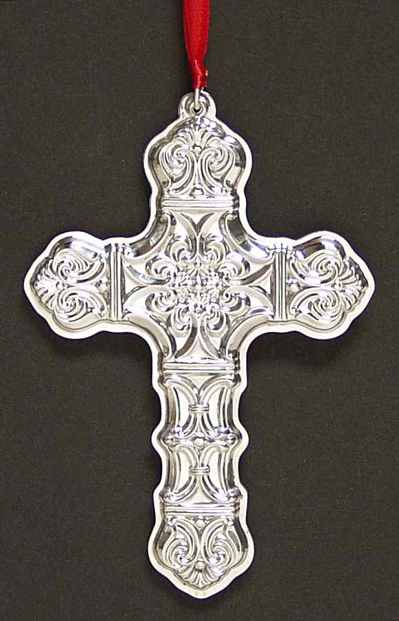 Christmas Cross 2004 Cross - Boxed by Towle Silver-1