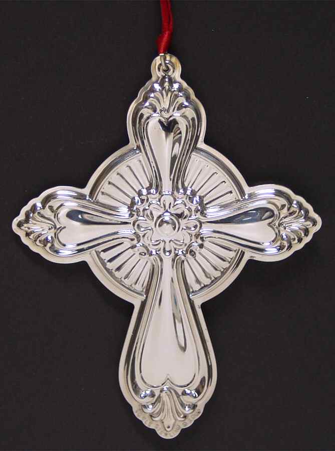 Christmas Cross 2003 Cross - Boxed by Towle Silver-1