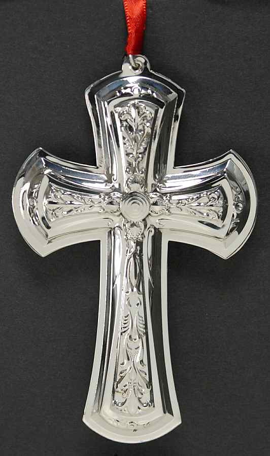 Christmas Cross 2008 Cross - Boxed by Towle Silver-1