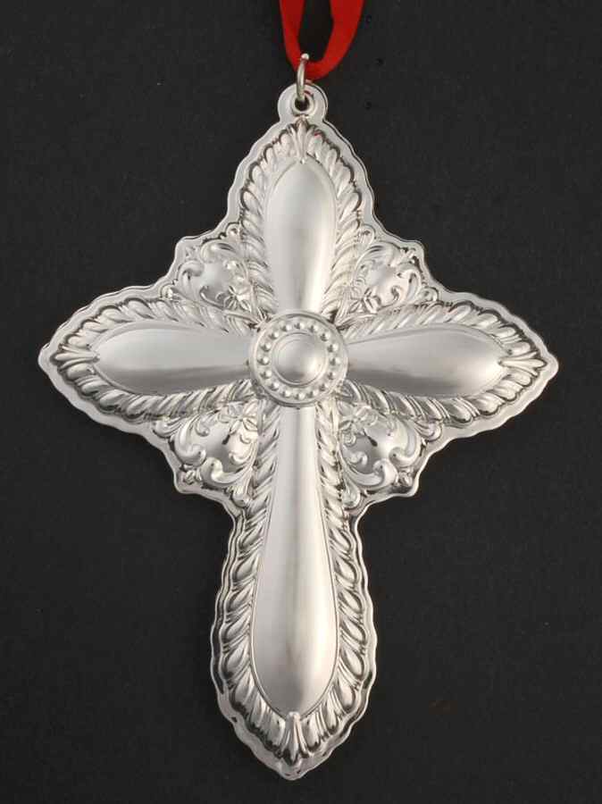 Christmas Cross 2011 Cross - Boxed by Towle Silver-1