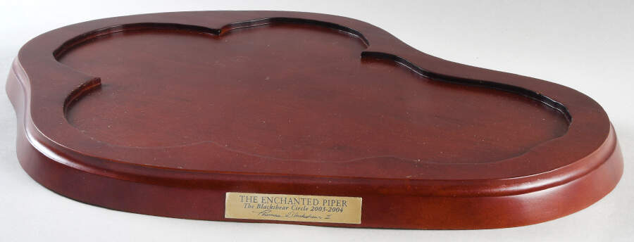 Ebony Visions the Blackshear Circle The Enchanted Piper Base  - With Box 103a by Thomas Blackshear-1