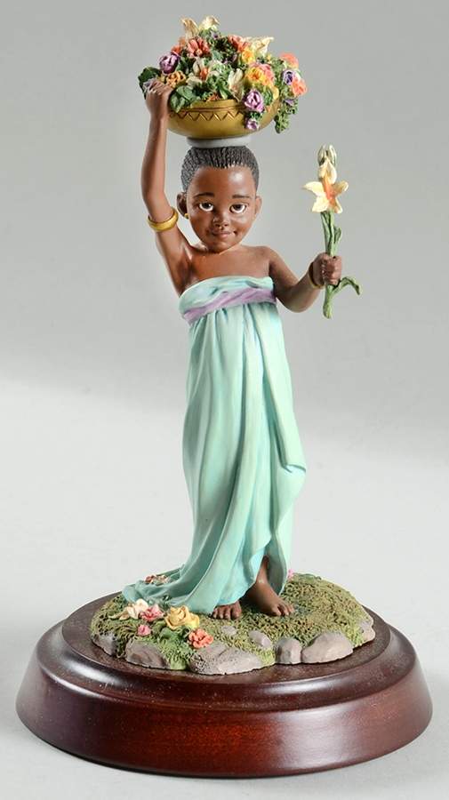 Ebony Visions The Flower Girl - Boxed by Thomas Blackshear-1