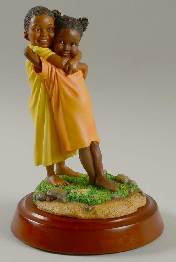 Ebony Visions Double Hug - Boxed by Thomas Blackshear-1