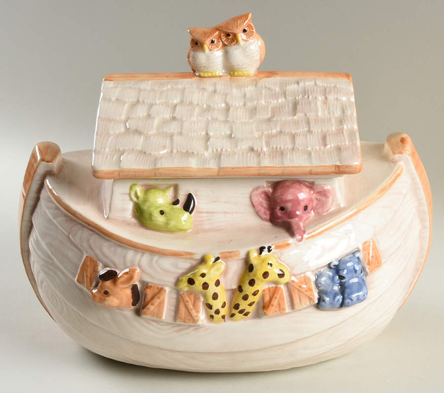 Treasure Craft Cookie Jar Noahs Ark - Boxed by Treasure Craft-1