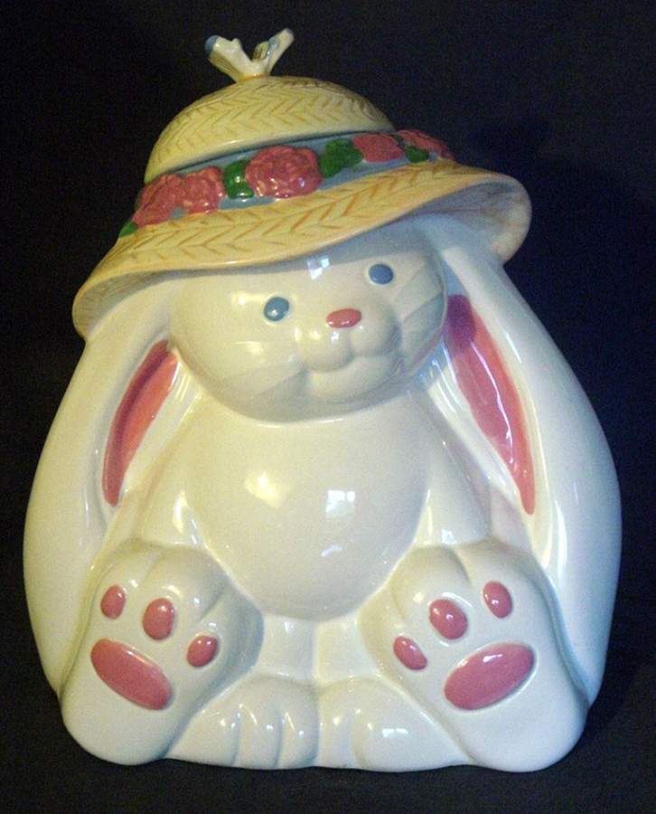 Treasure Craft Cookie Jar Bunny - Boxed by Treasure Craft-1