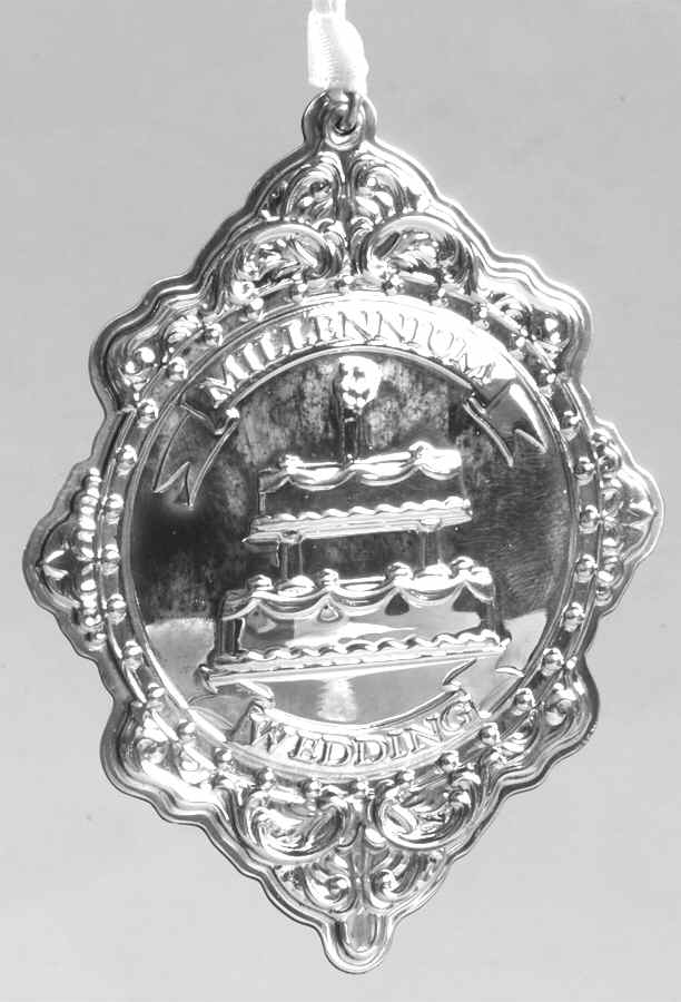 Millennium-Ornament Millennium Wedding - Boxed by Towle Silver-1