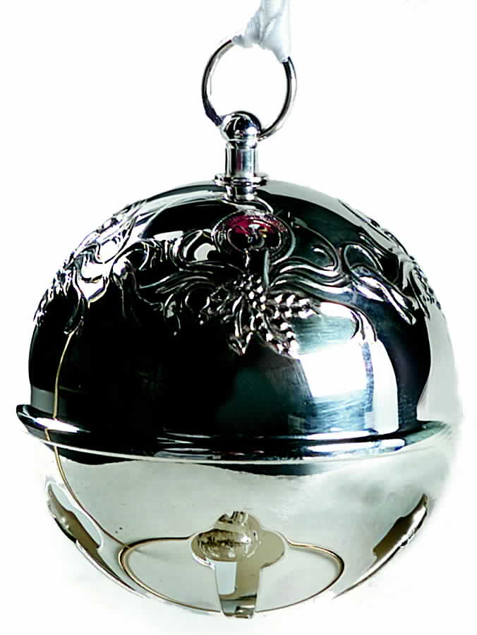 Sleigh Bell-Annual 2000-Canldles & Holly - No Box by Towle Silver-1