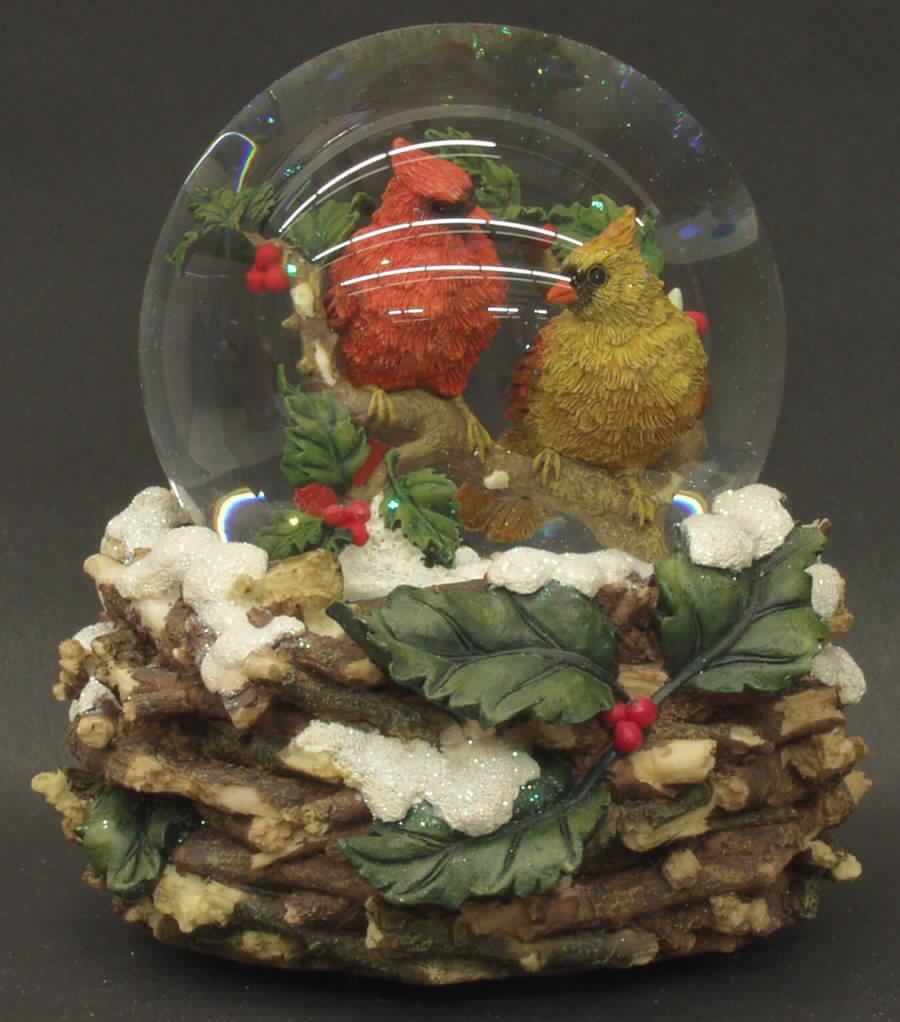 Three Jays Musical Waterglobe I'Ll Be Home For Christmas - Boxed by Three Jays Imports-1