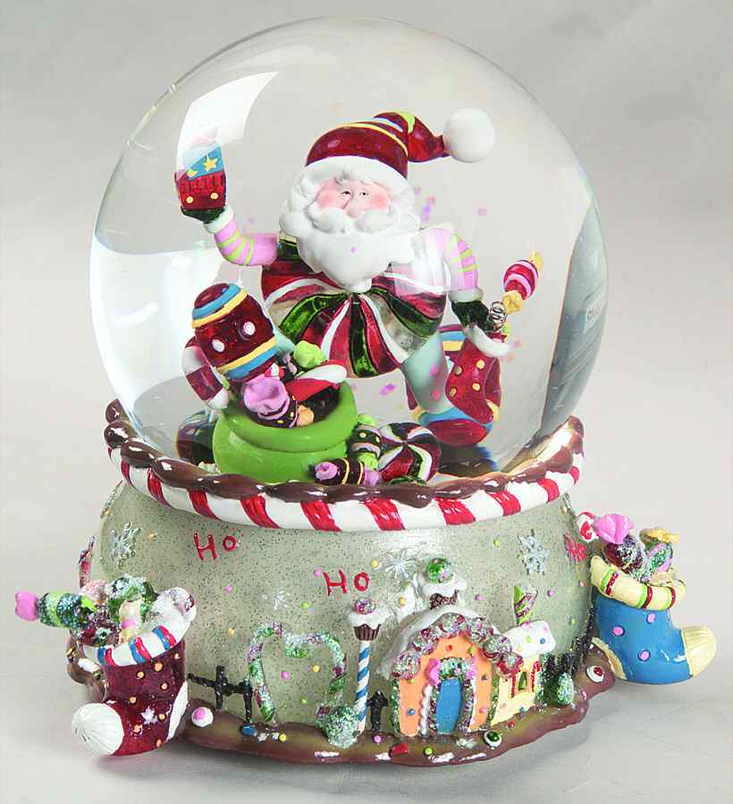 Three Jays Musical Waterglobe Winter Wonderland - No Box by Three Jays Imports-1