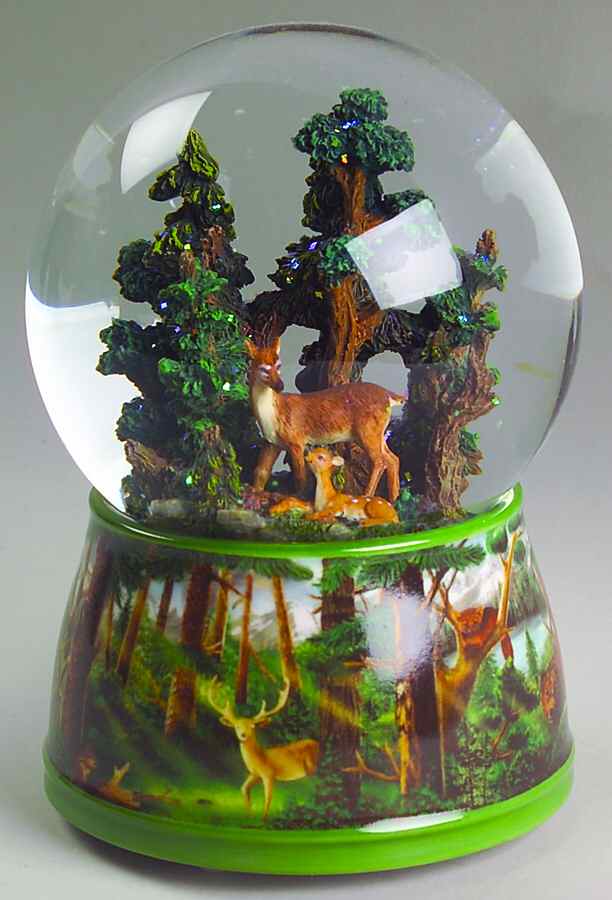 Three Jays Musical Waterglobe Winter Wonderland - Boxed by Three Jays Imports-1
