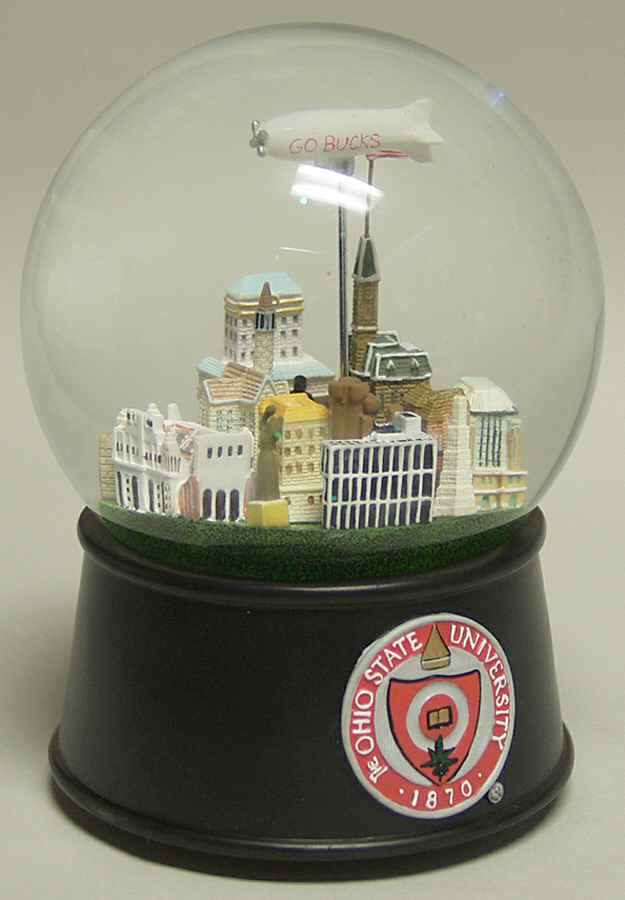 College Campus Snowglobe Ohio State University - No Box by Three Jays Imports-1