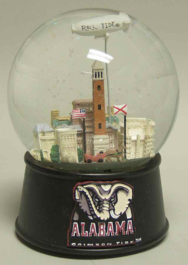 College Campus Snowglobe University Of Alabama - No Box by Three Jays Imports-1