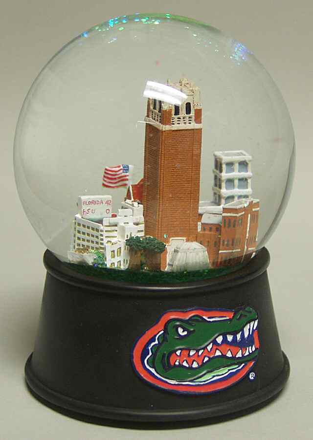College Campus Snowglobe University Of Florida - Boxed by Three Jays Imports-1