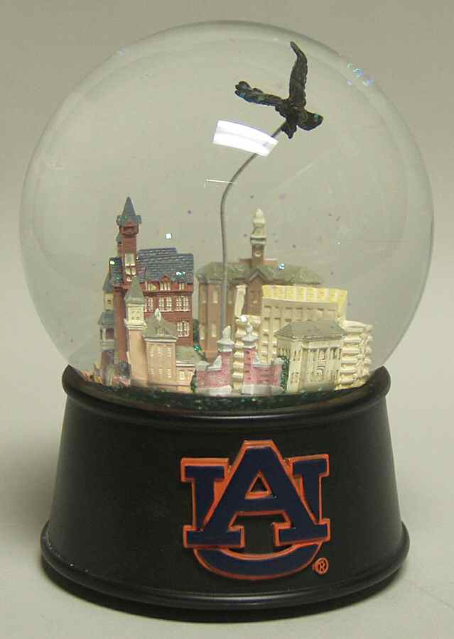 College Campus Snowglobe Auburn University - Boxed by Three Jays Imports-1
