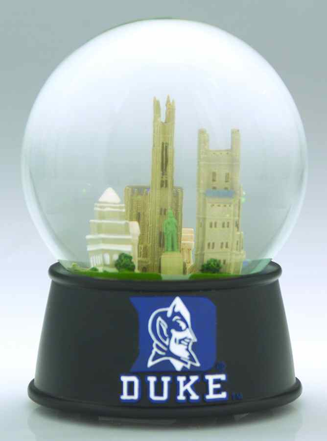 College Campus Snowglobe Duke University - Boxed by Three Jays Imports-1