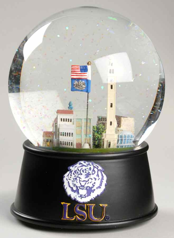 College Campus Snowglobe Louisiana State University - No Box by Three Jays Imports-1