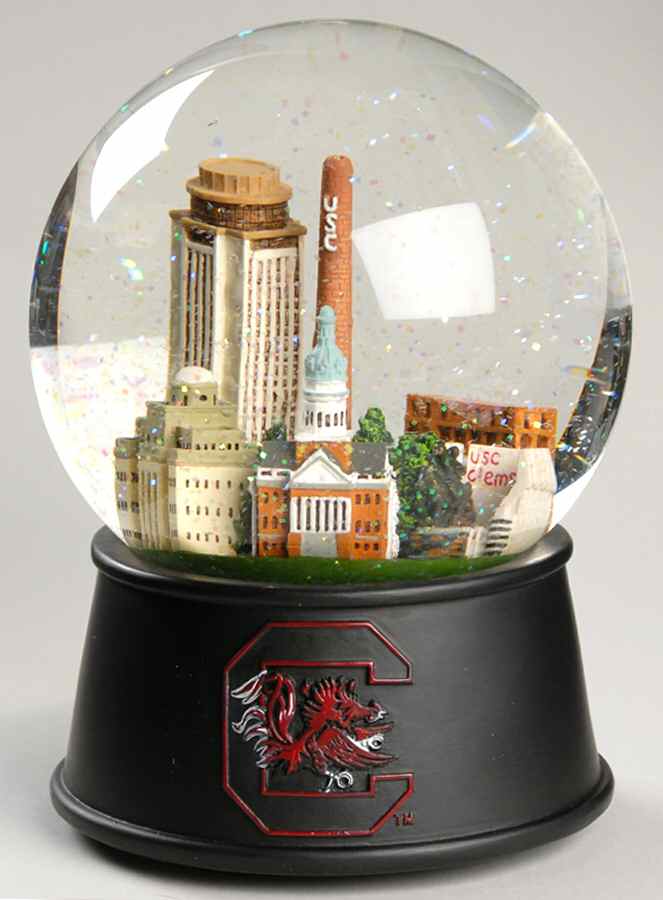 College Campus Snowglobe University Of South Carolina - No Box by Three Jays Imports-1