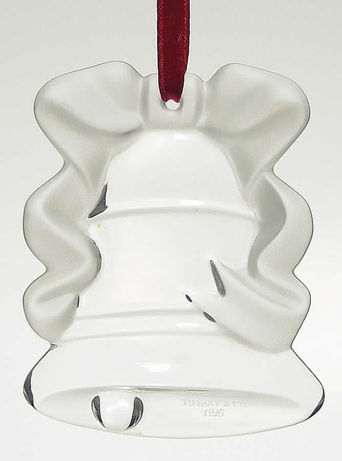 Tiffany & Co Crystal Ornament Bell - No Box by Tiffany-1