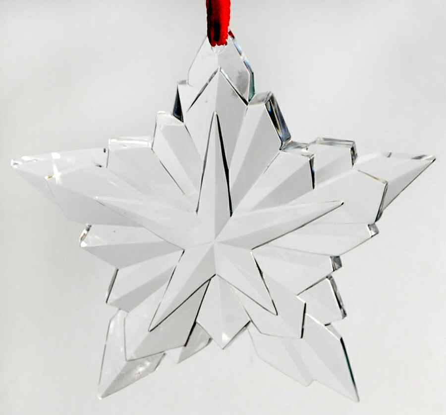 Tiffany & Co Crystal Ornament Christmas Star - No Box by Tiffany-1