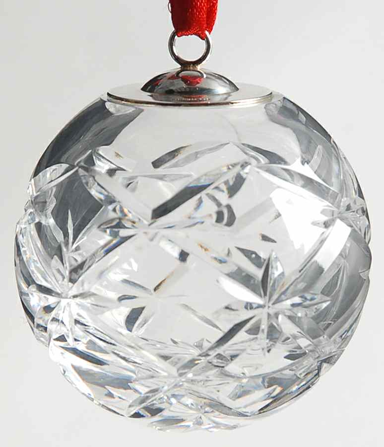 Tiffany & Co Crystal Ornament Christmas Ball - Boxed by Tiffany-1