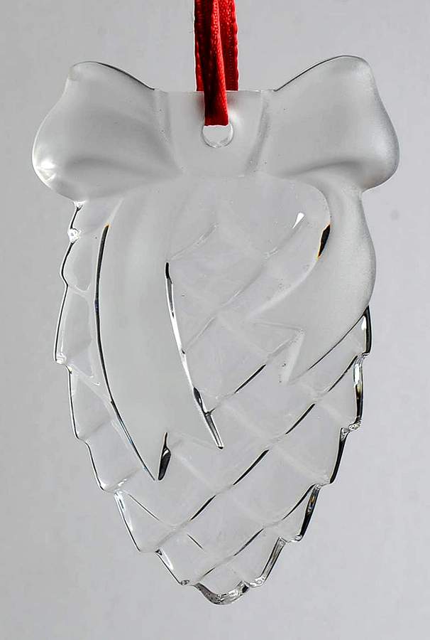 Tiffany & Co Crystal Ornament Pinecone - Boxed by Tiffany-1