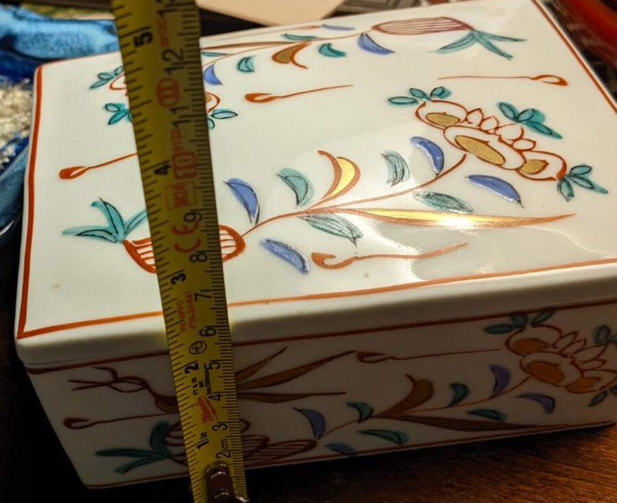 Tiffany & Co China Giftware Rectangular Box-Asian Floral - No Box by Tiffany-1