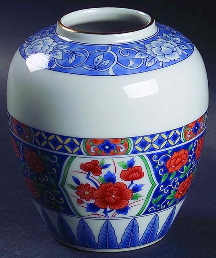 Tiffany & Co China Giftware Floral Vase - No Box by Tiffany-1