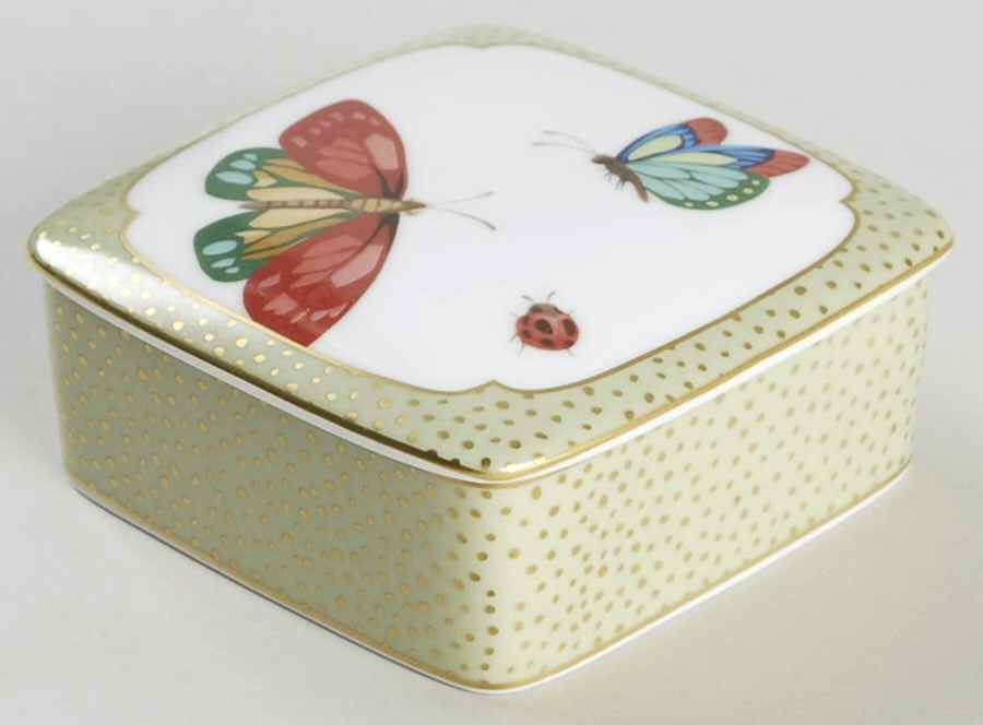 Tiffany & Co China Giftware Square Butterfly Box - Boxed by Tiffany-1