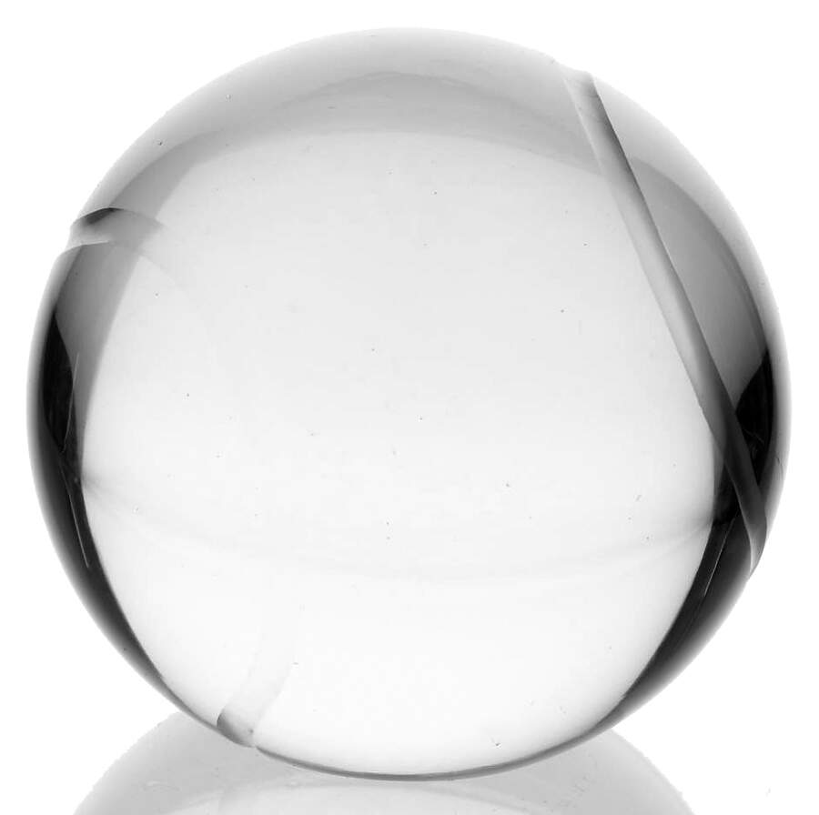 Tiffany & Co Crystal Giftware Tennis Ball - Clear - Boxed by Tiffany-1