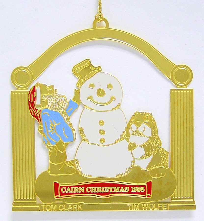 North Carolina Easter Seals Ornament Cairn Christmas 1998 - No Box by Charleston Mint-1