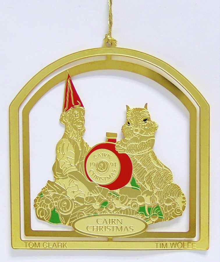 North Carolina Easter Seals Ornament Cairn Christmas 1994 - Boxed by Charleston Mint-1