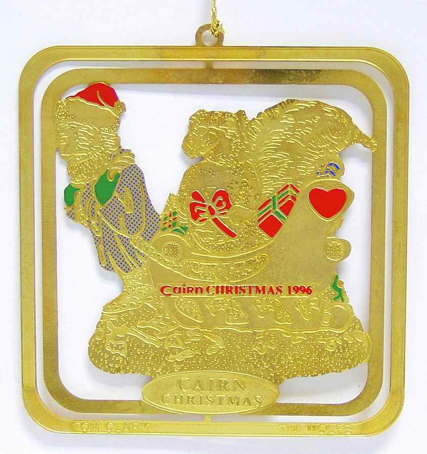 North Carolina Easter Seals Ornament Cairn Christmas 1996 - Boxed by Charleston Mint-1