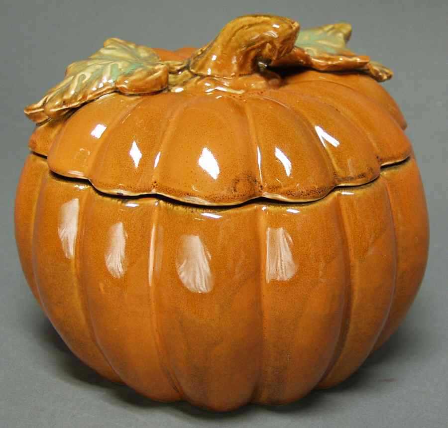 Fall & Harvest Collection Pumpkin W/ Lid-Large - Boxed by Transpac Imports Inc-1