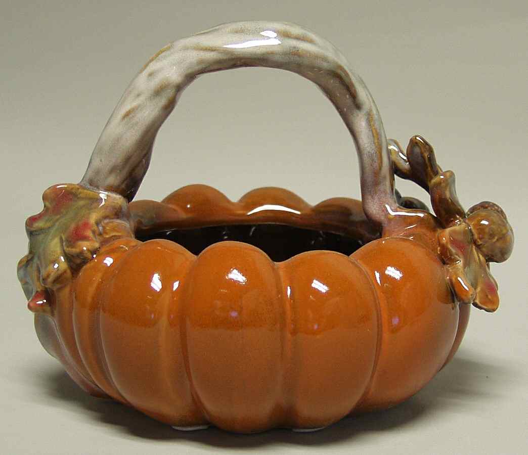 Fall & Harvest Collection Pumpkin Basket - Boxed by Transpac Imports Inc-1