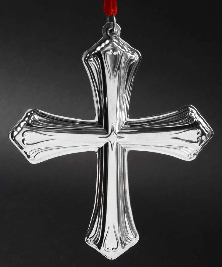 Annual Sterling Ornament 2012 Luzon Cross - No Box by Tuttle-1