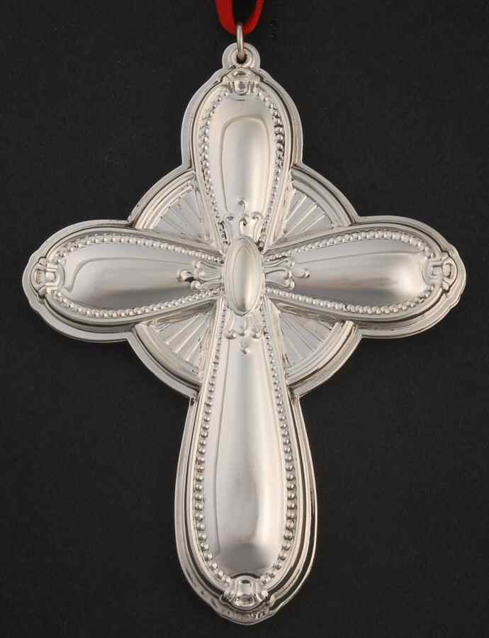 Annual Sterling Ornament 2011 Triumph Cross - No Box by Tuttle-1