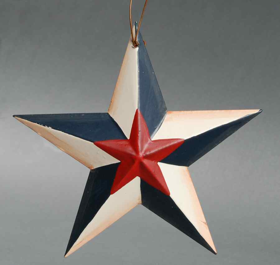 Stars for All Seasons Star-Inner Red Star - No Box by Transpac Imports Inc-1
