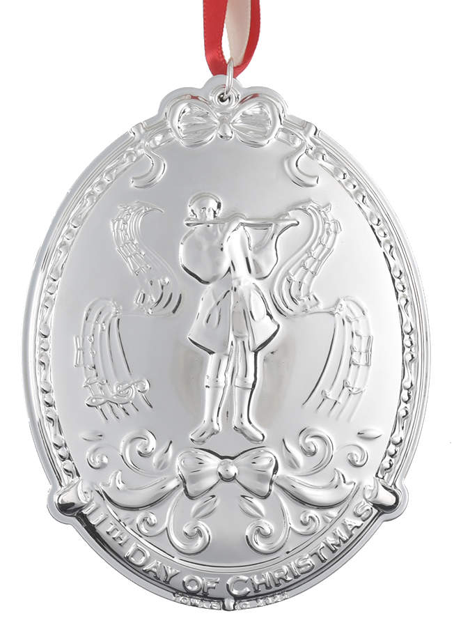 Twelve Days of Christmas Eleven Piper's Piping - No Box by Towle Silver-1