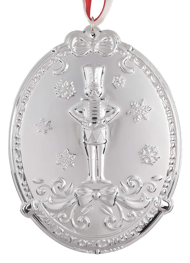 Twelve Days of Christmas Twelve Drummers Drumming - Boxed by Towle Silver-1