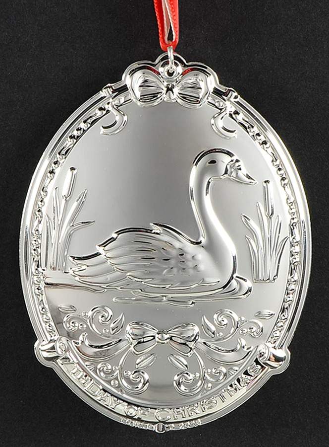 Twelve Days of Christmas Seven Swans A-Swimming - Boxed by Towle Silver-1