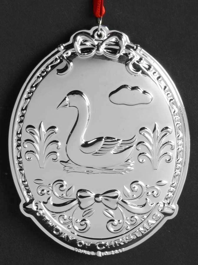 Twelve Days of Christmas Six Geese A-Laying - Boxed by Towle Silver-1