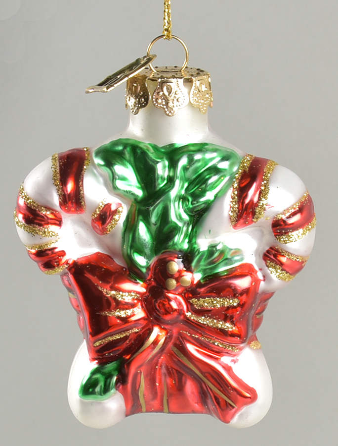 Museum Series Candy Cane With Red Ribbon - No Box by Thomas Pacconi-1