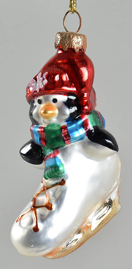 Museum Series Penguin W/Green Bow-Ball - No Box by Thomas Pacconi-1