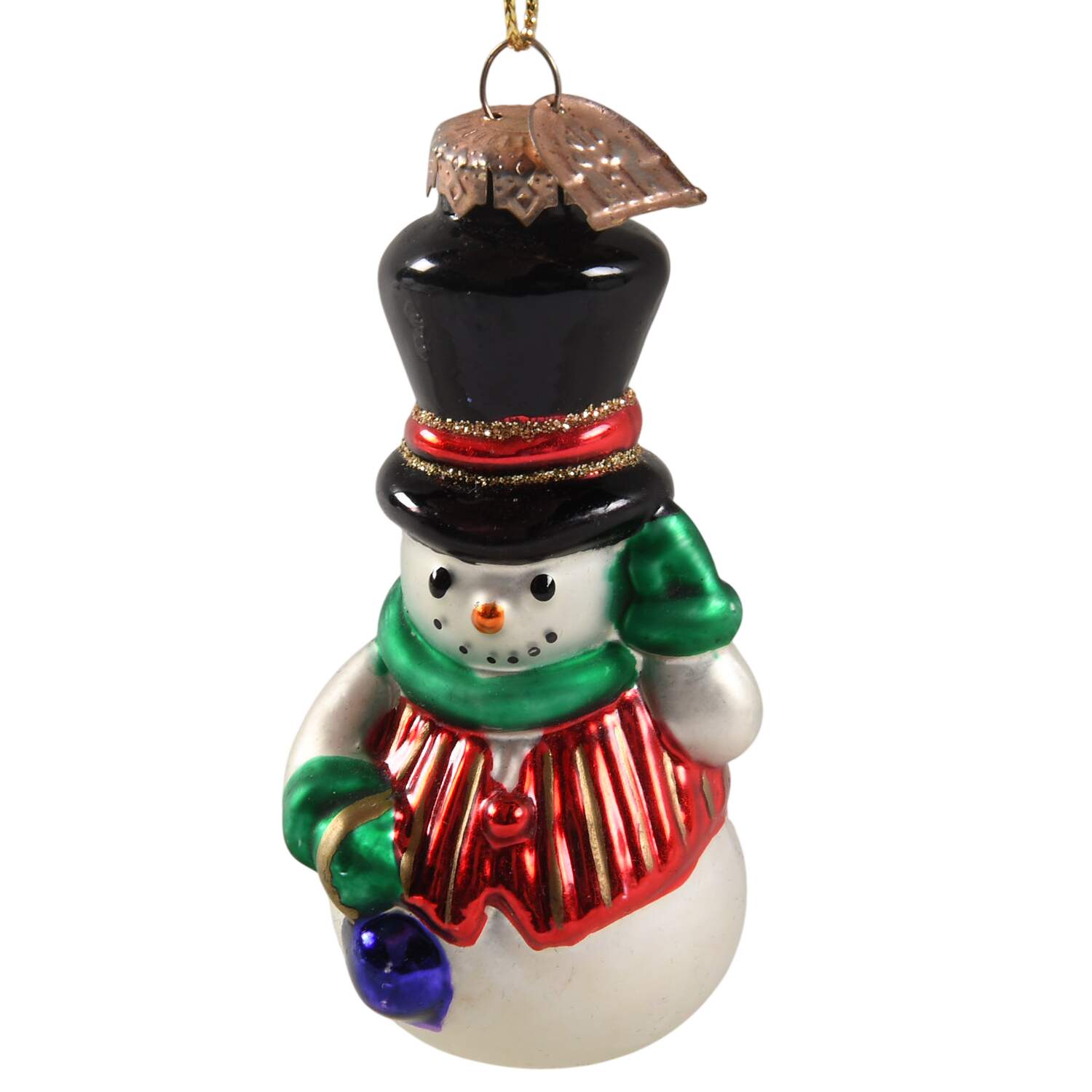 Museum Series Snowman With Top Hat - No Box by Thomas Pacconi-1