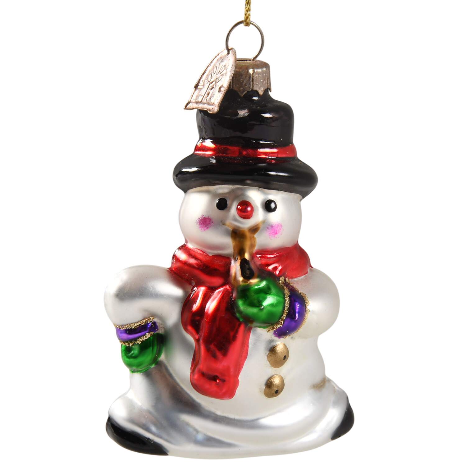 Museum Series Snowman With Pipe - No Box by Thomas Pacconi-1
